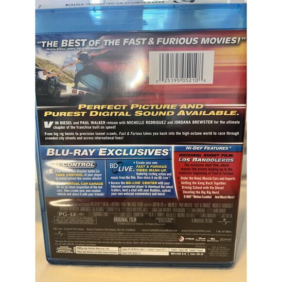 Fast & Furious (Two-Disc Special Edition) [Blu-ray and DVD] - Picture 5 of 8